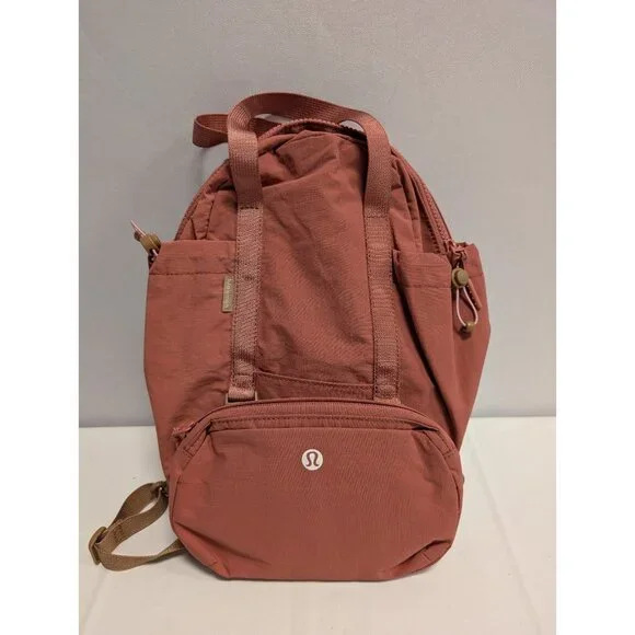 LULULEMON Pack and Go Multi Wear Backpack Spiced Chi NWT - Picture 5 of 6